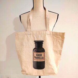 Good Vanilla Bottle Canvas Shopping Tote Bag Novelty